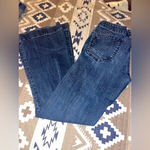 Rock&Roll Cowgirl Mid Rise Trouser Jean 29x34